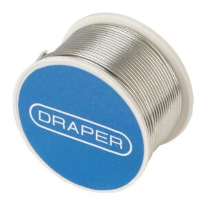 DRAPER REEL OF LEAD FREE FLUX CORED SOLDER, 1.2MM, 100G