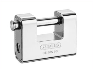 92/80 80mm Monoblock Brass Body Shutter Padlock Carded