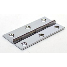 2 1/2″ x 1 3/8″ x 1.6mm CP Solid Drawn Butt Hinges (1 pair)