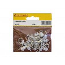 Curtain Rail Runners (Pack of 20)