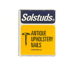 Solstuds Upholstery Nails Antique x 20