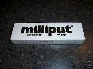 EPOXY PUTTY SUPERFINE WHITE  MILLIPUT