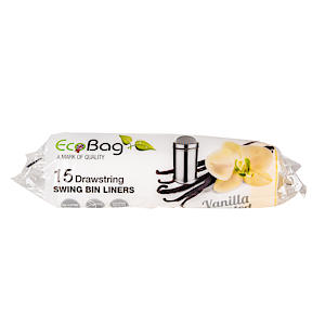 Ecobag Scented Drawstring Swing Bin Liners 50L