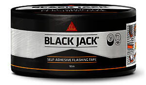Everbuild Black Jack 10m 100mm Flashing Tape Self Adhesive