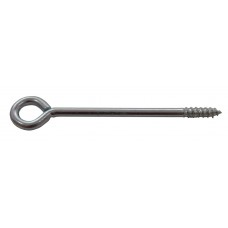 100mm x 18mm Screw In Steel Vine Eyes
