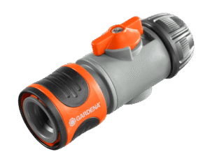 GARDENA HOSE CONNECTOR WITH CONTROL VALVE 2942-20