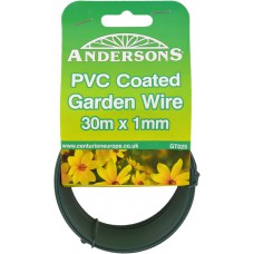 30m x 1mm PVC Coated Garden Wire
