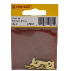 25mm EB Side Hook & Eyes (Pack of 2)