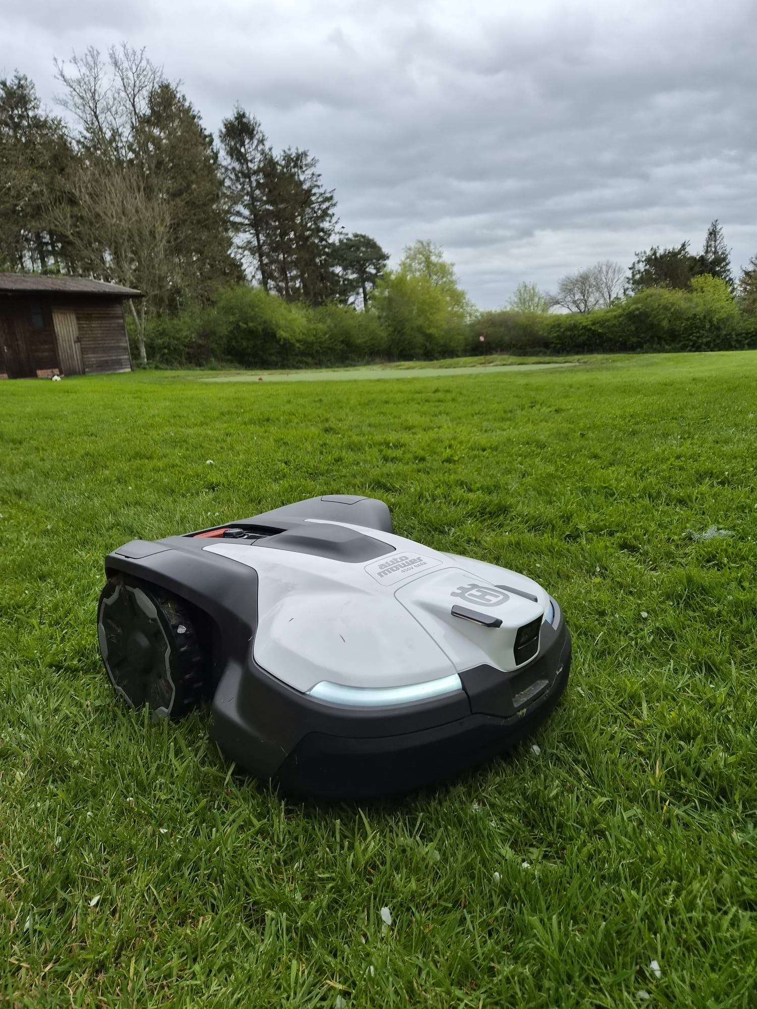 Husqvarna 430V robot mower installation near Harrogate and North Leeds