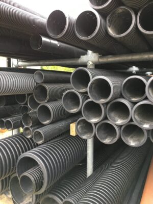 TWINWALL SOLID PIPE X 6 METERS (100MM – 450MM) INCLUDES COUPLER