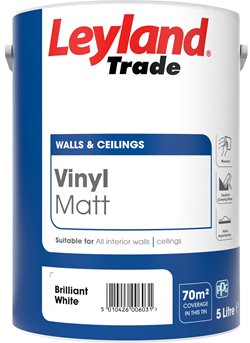 LEYLAND VINYL MATT BLACK 1 L  – 5L