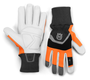 HUSQVARNA TECHNICAL 20 GLOVES WITH SAW PROTECTION (PALM 10CM)