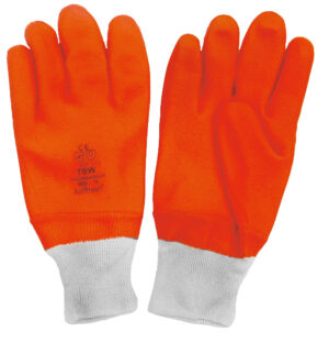 ALASKA ORANGE PVC WINTER WARMER GLOVES