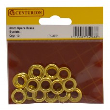8mm Spare Brass Eyelets  (Pack of 10)