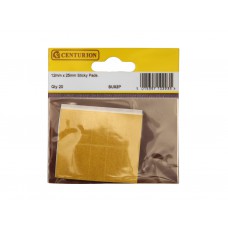 12mm x 25mm Sticky Pads (Pack of 20)