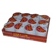50mm x 4.5m Double Sided Vinyl Tape