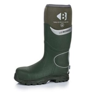 BUCKBOOTZ SAFETY NEOPRENE S5/HRO GREEN B8000 8-11