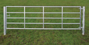 GALVANISED CATTLE YARD GATES SIZES BETWEEN (8′-16′)