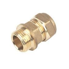 Straight Male Coupler, C x Mi     22×1″