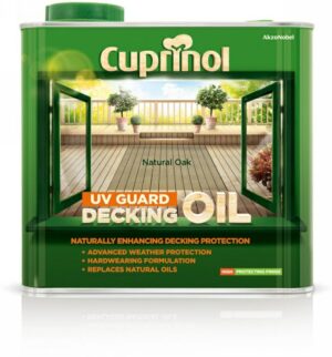 CX UV GUARD DECKING OIL NAT/OAK 2.5L