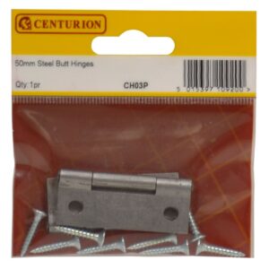 50mm SC 1838 Pattern Steel Butt Hinge (1 pair)