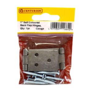 25mm (1″) SC 400 Pattern Steel Back Butt Hinge (1 pair)