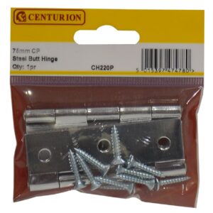 75mm CP 1838 Pattern Steel Butt Hinge (1 pair)