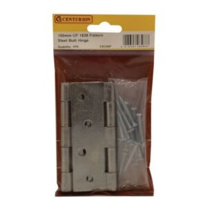 100mm CP 1838 Pattern Steel Butt Hinge (1 pair)