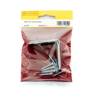 50mm ZP Corner Brace (Pack of 2)