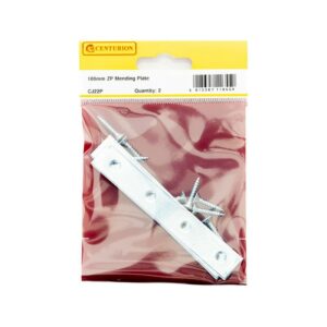 100mm ZP Mending Plate (Pack of 2)