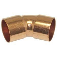 Obtuse Elbow (45/135 deg), C x C 22MM