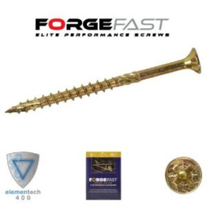 ForgeFast Pozi ZY 6×120 Box 100 Elite Woodscrew