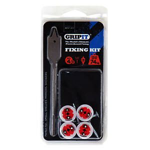 GRIPIT SHELF CLAM KIT