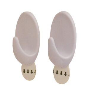 Removable Hook Round x2