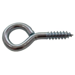 Steel Screw Eyes – Zinc Plated – 75mm x 18mm