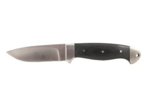 Whitby Black Pakkawood Sheath Knife