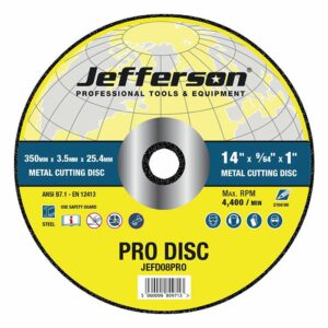 Jefferson 14”X 25.4mm Metal Cutting Disc