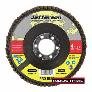 Jefferson 4.5” Flap Disc P40 Grit