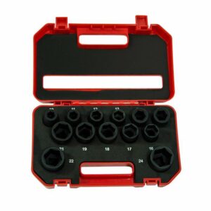 Jefferson 13 Piece 1/2” Metric Impact Socket Set