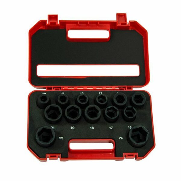 Jefferson 13 Piece 1/2” Metric Impact Socket Set – J Todd & Son