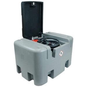 JEFFERSON 400L PORTABLE DIESEL TANK WITH 12V PUMP