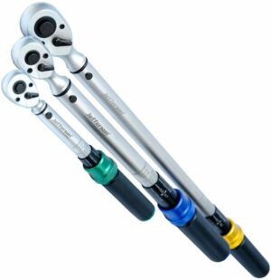 JEFFERSON CALIBRATED MICROMETER TORQUE WRENCH 3PC SET