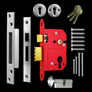 ERA EURO SASH LOCK 64mm PB KD Boxed