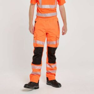 PULSAR HI-VIZ W/P OVER TROUSER ORANGE MED 31