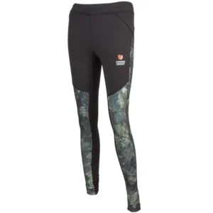 Stoney Creek Women’s SC Active Tights One Pocket – Black/TCU — Black / TCU