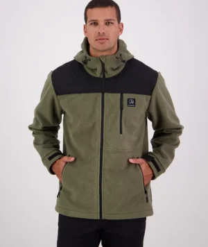 Swanndri Men’s High Rock Stormshield Jacket — Forest