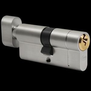 ASEC VITAL 6 PIN KEY & TURN EURO DUAL CYLINDER 90MM 45/45T
