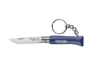Opinel No.4 Colorama Keyring Knife Dark Blue