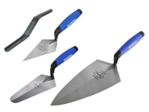 Faithfull Prestige Professional Brick Trowel Set 4pc