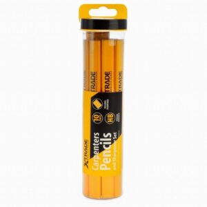 XTrade X0900240 CARPENTERS 10 PENCILS & SHARPENER SET